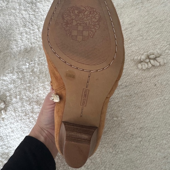 Vince Camuto Shooties Cowboy Booties Size 5.5M / 36 - Picture 2 of 6